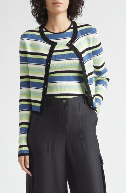 Zoe Crop Fitted Cardigan