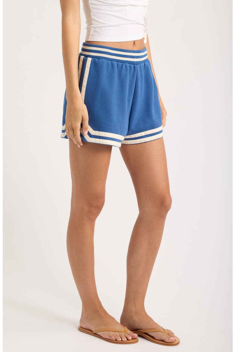 Heritage Fleece Shorts, Alternate, color, TRUE NAVY