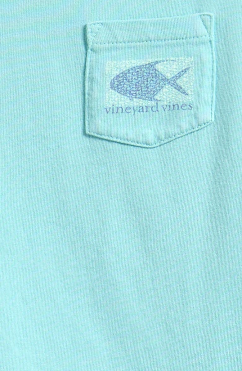vineyard vines Kids' Drift Tarpon Whale Cotton Graphic T-Shirt, Alternate, color, Aqua Haze