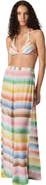 Missoni Beach Cover-up Pants With Dégradé Zigzag Pattern And Slits