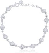 The Lovery Fine Jewelry Puffy Heart Bracelet