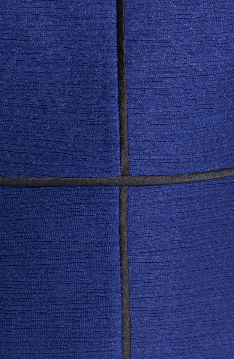 Nue by Shani Colorblock Ribbed Sheath Dress, Alternate, color, 