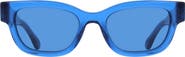 FERRAGAMO 52mm Modified Rectangular Sunglasses