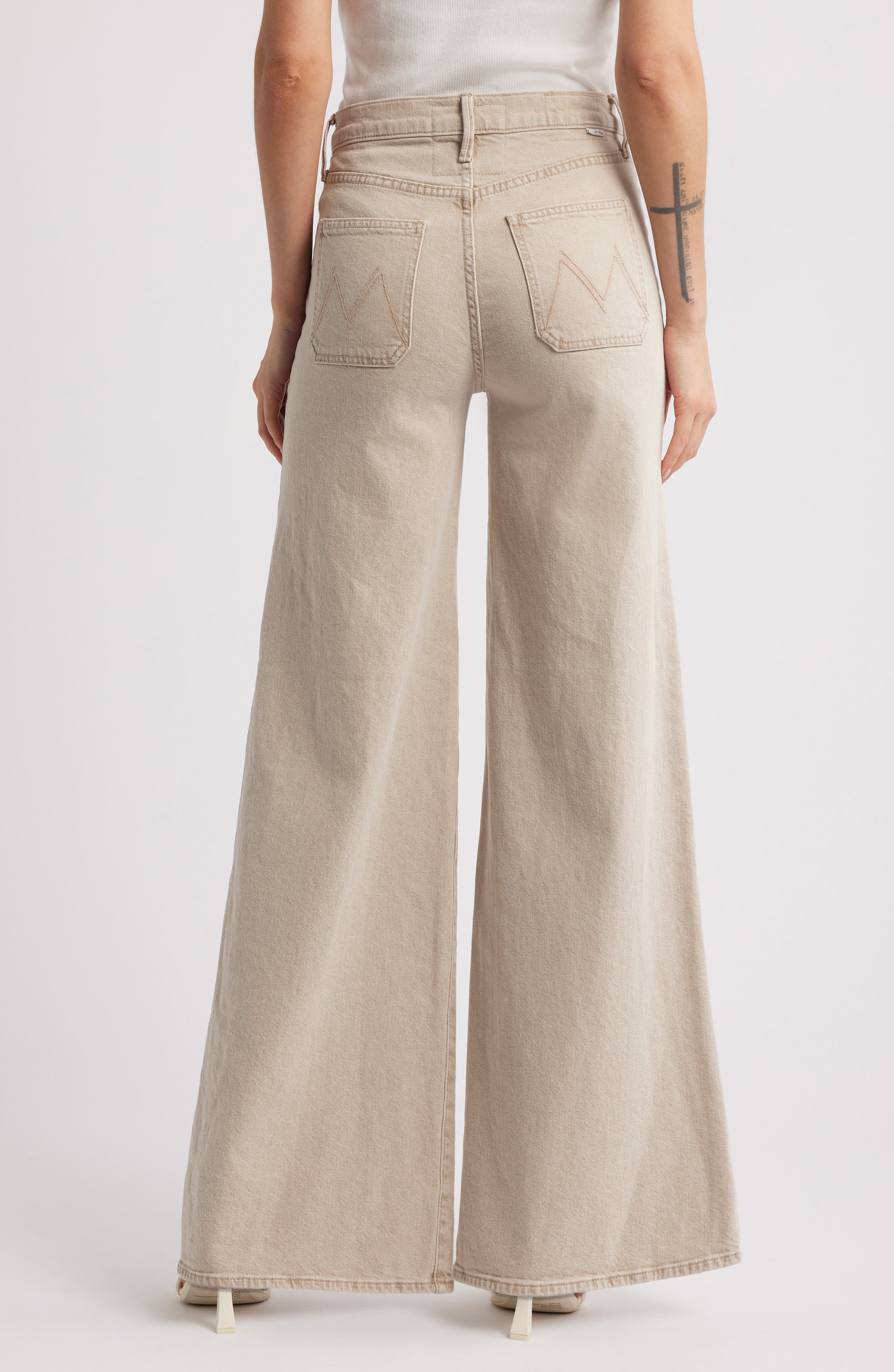 Undercover Sneak Patch Pocket Wide Leg Jeans - image 2