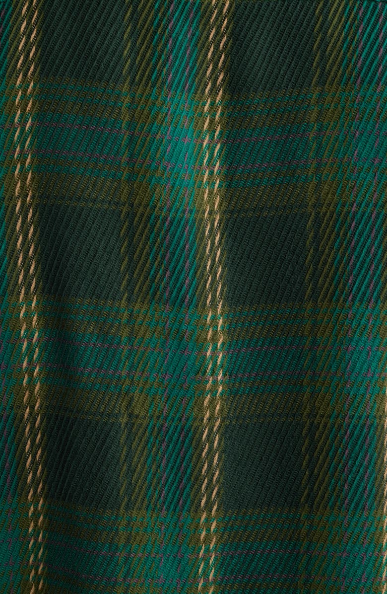 Corridor Phoenicia Plaid Organic Cotton Twill Button-Up Shirt, Alternate, color, 