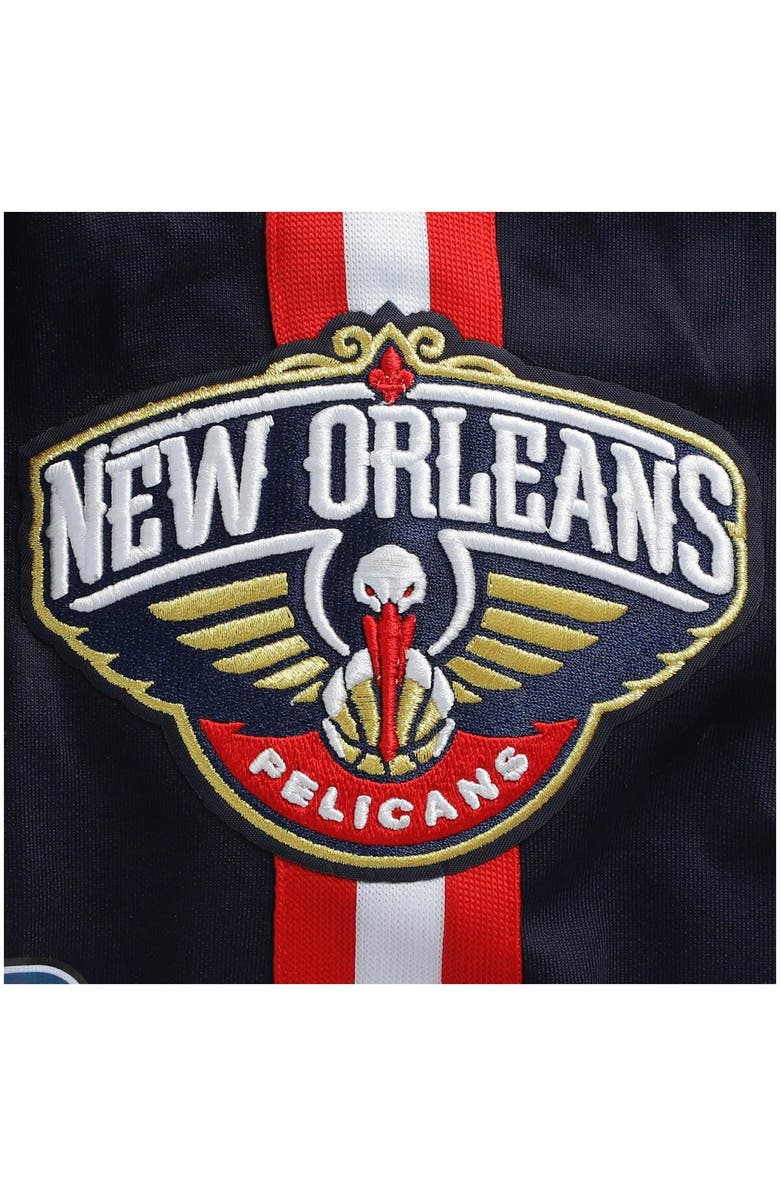 PRO STANDARD Men's Pro Standard Navy New Orleans Pelicans Chenille Shorts, Alternate, color, Navy