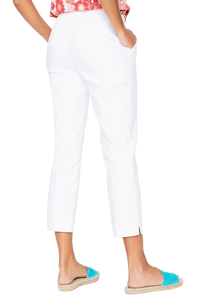 Richmond Capri Trousers, Alternate, color, WHITE