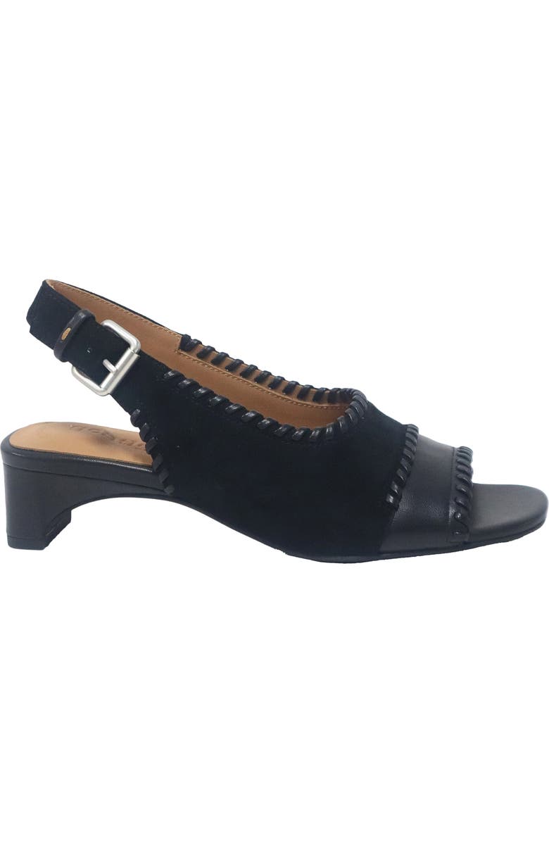 Gentle Souls Samarra Slingback Sandal, Alternate, color, Black Suede