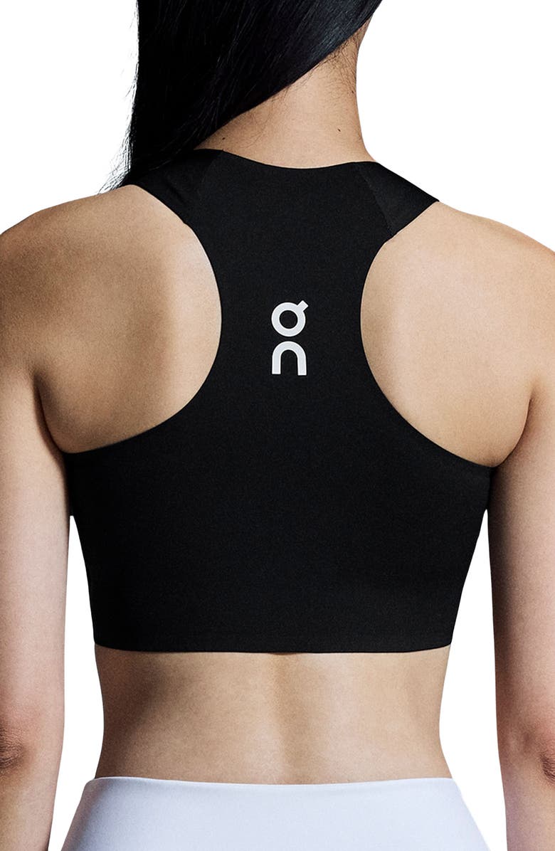 On Court Crop Tank, Alternate, color, Black