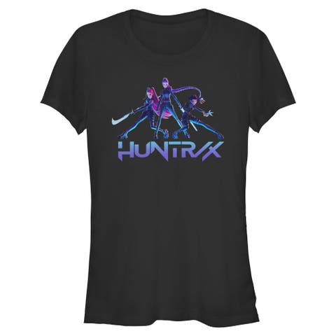 Junior's Huntrix Girls' Short Sleeve Graphic T-shirt