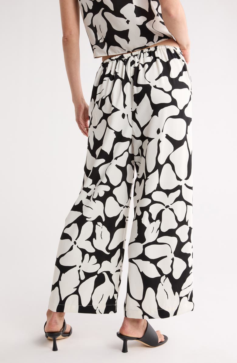 NORDSTROM RACK Wide Leg Crop Pants, Alternate, color, 