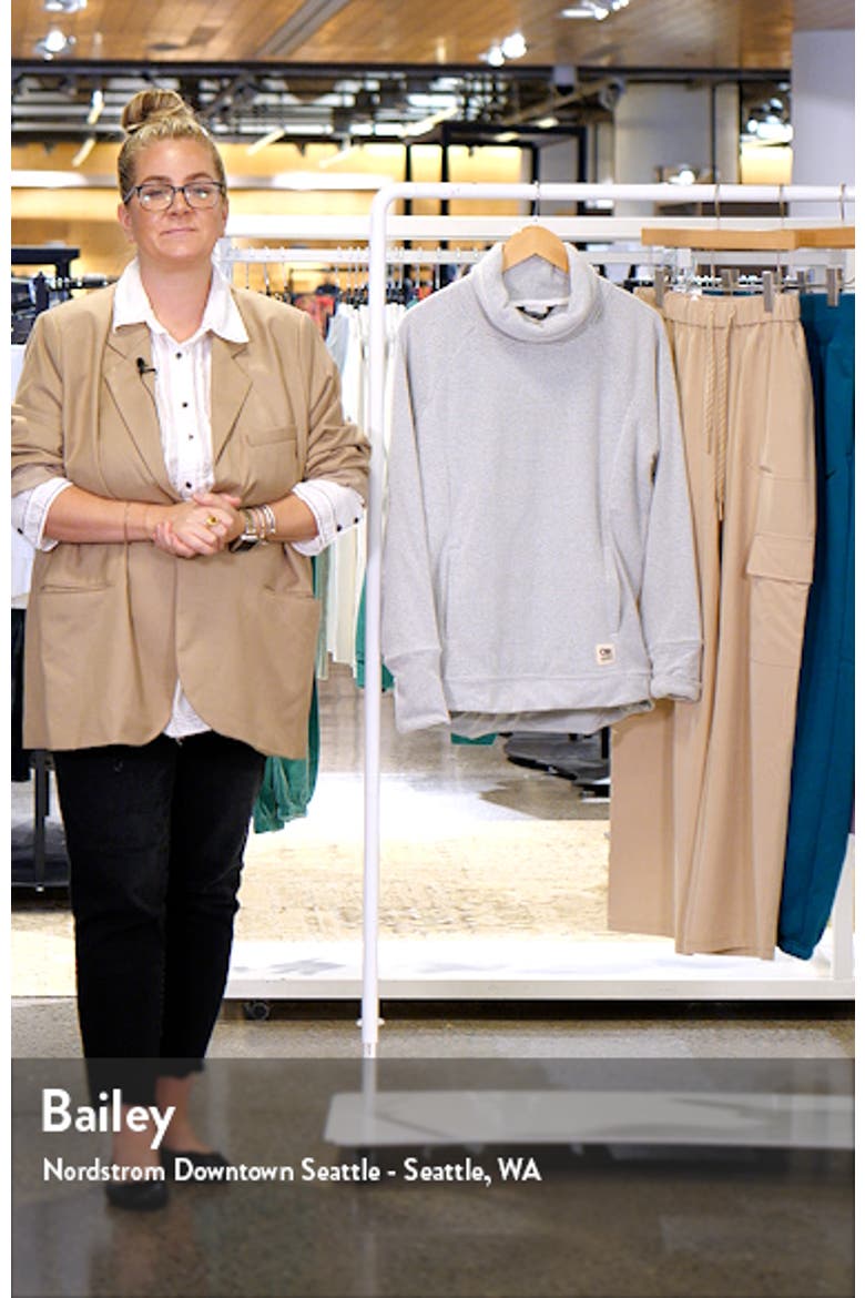 Trail Mix Stand Collar Pullover video