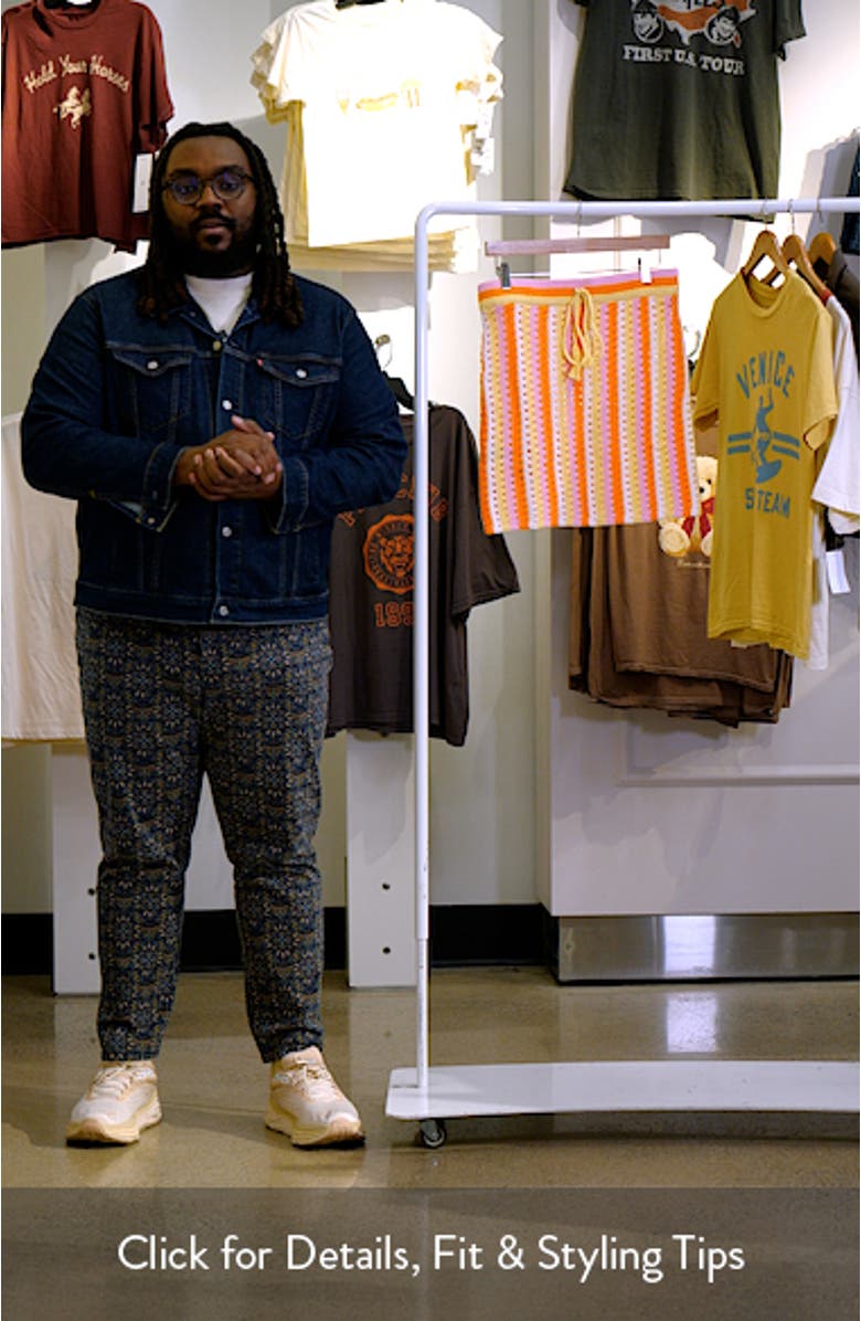 Stripe Crochet Skirt, sales video thumbnail