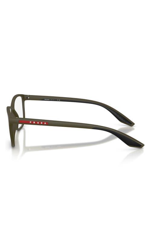 Prada Linea Rossa 55mm Pillow Optical Glasses