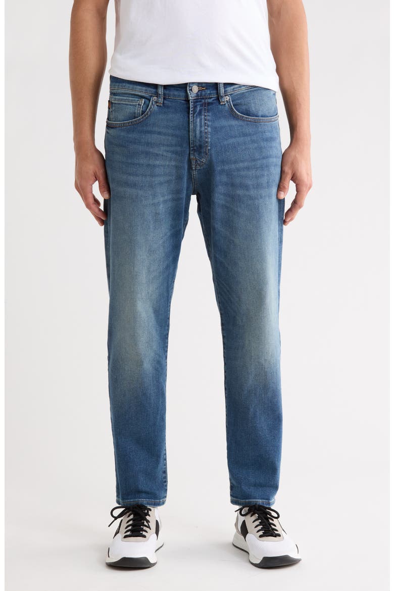 Re Maine Straight Leg Jeans, Main, color, NAVY