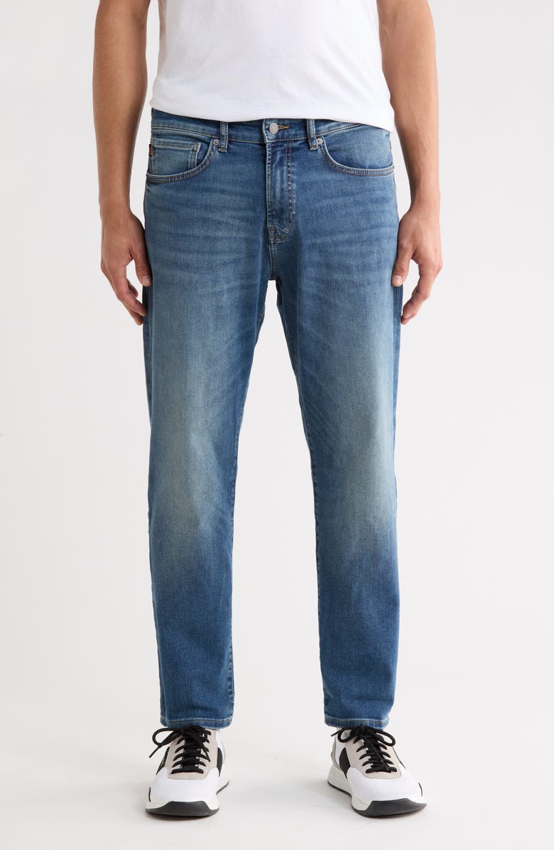 BOSS Re Maine Straight Leg Jeans, Main, color, Navy
