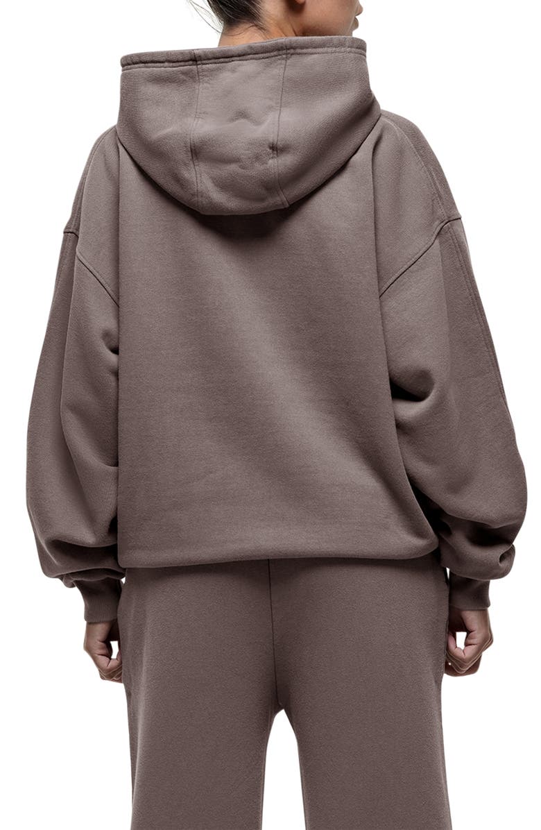 Good For Nothing Vintage Taupe Relaxed Hoodie, Alternate, color, Brown