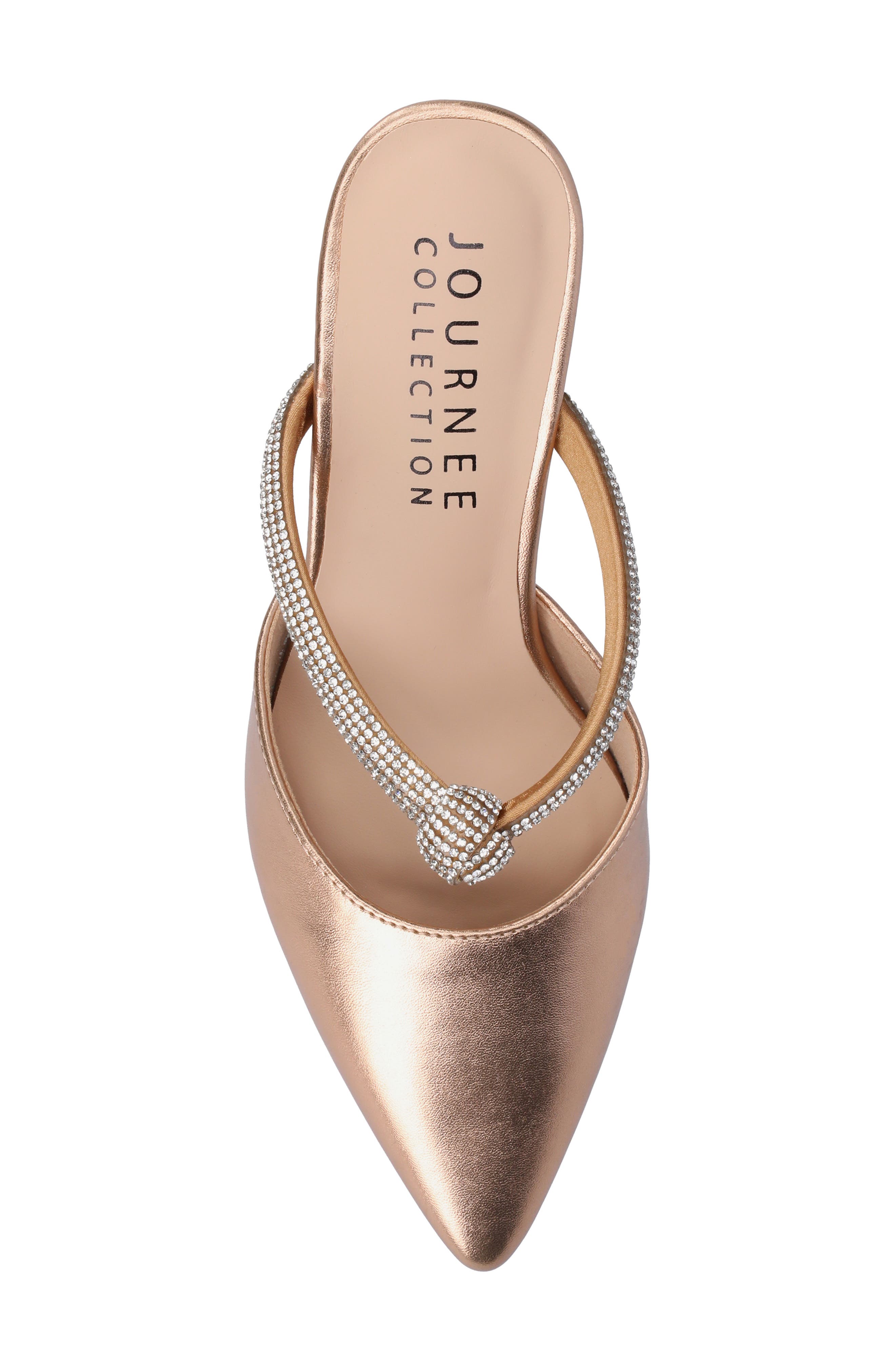 Lunna Mule Pump, Alternate, color, ROSE GOLD