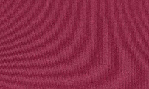 Universal Standard Clara Bow Liquid Jersey Top In Plum Caspia