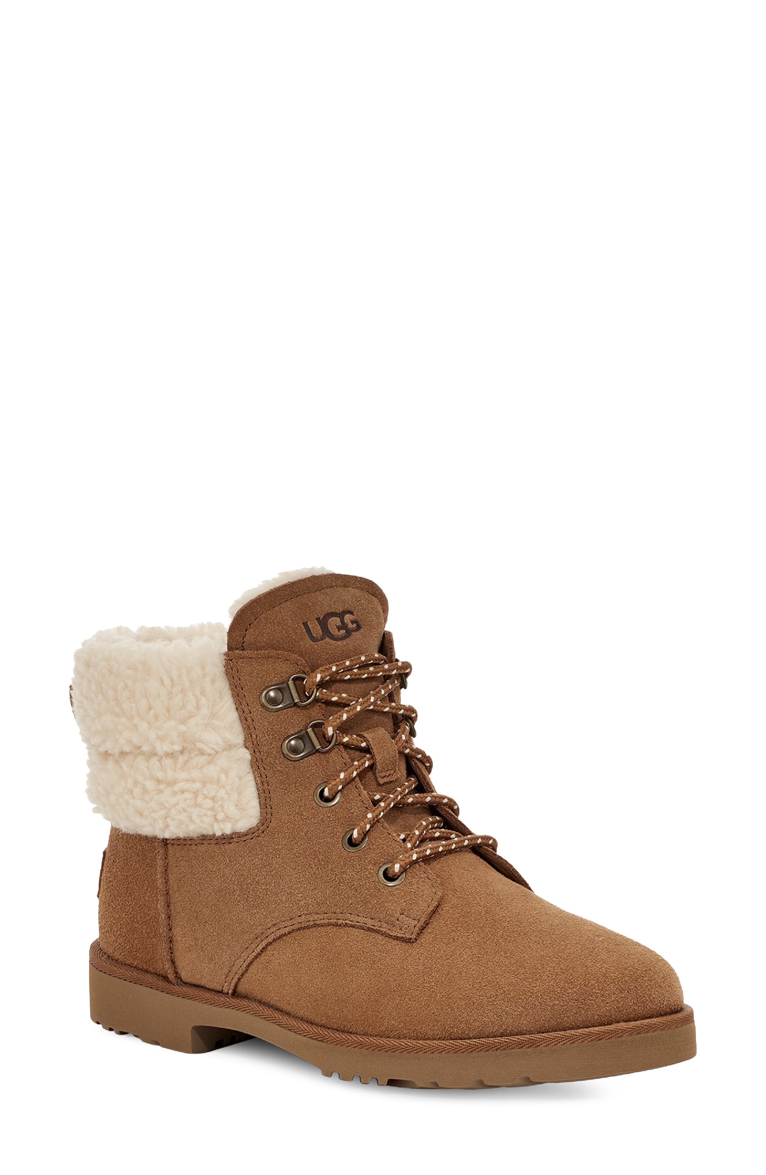 UGG<sup>®</sup> Romely Heritage Boot, Main, color, Chestnut