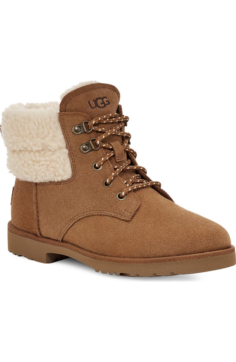 UGG<sup>®</sup> Romely Heritage Boot, Main, color, Chestnut