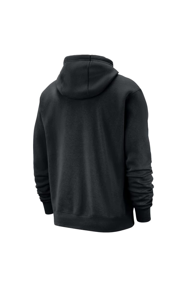 Nike Men's Nike Black Milwaukee Bucks Courtside Club Pullover Hoodie, Alternate, color, Black