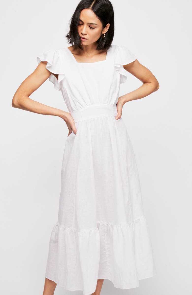 Free People Endless Summer by Free People Takin' a Chance Midi Dress, Alternate, color,