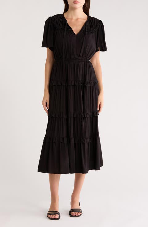 Ari Tiered Midi Dress