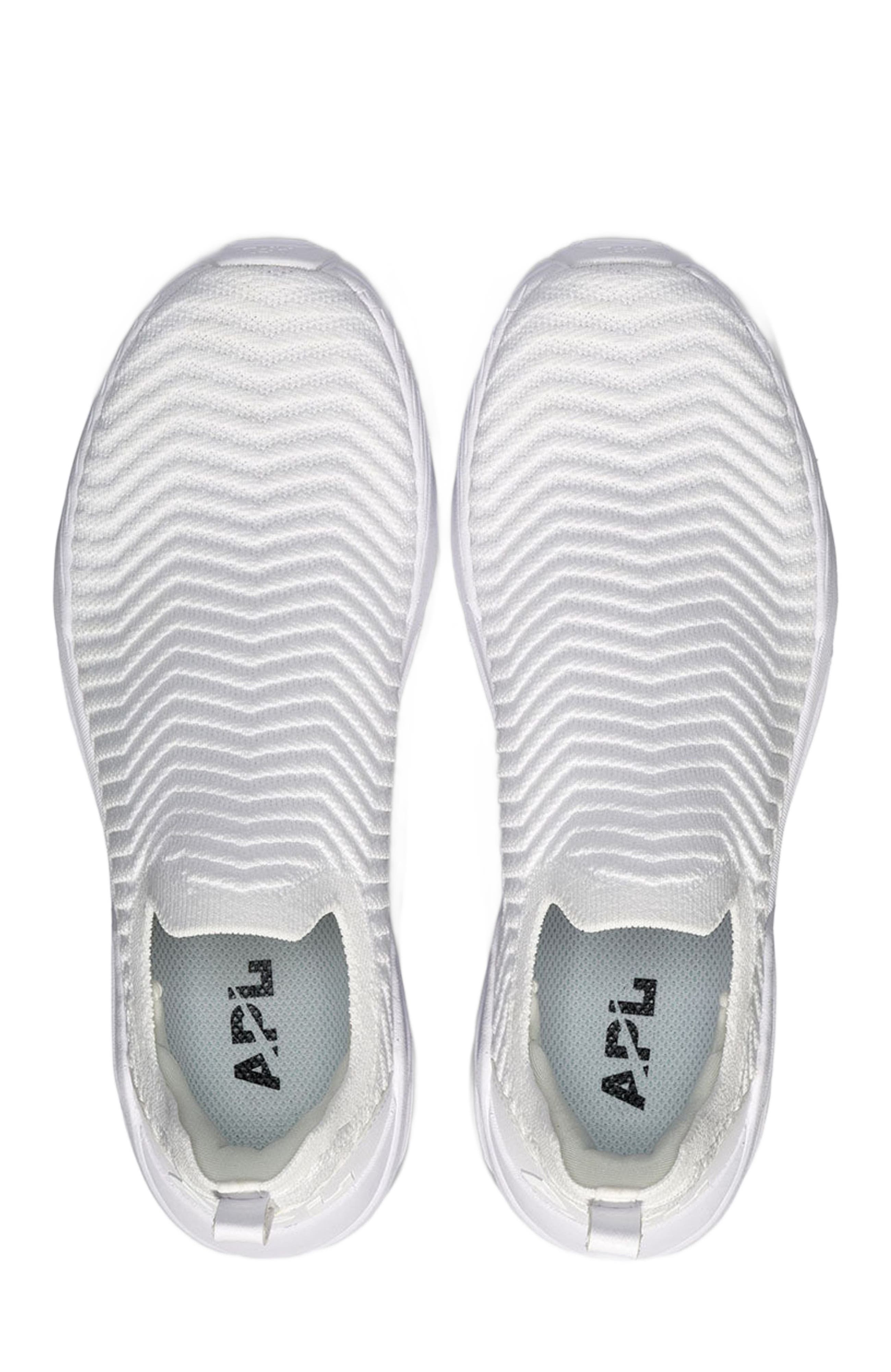 APL Women
S Techloom Traveler Slip-Ons, Alternate, color, White