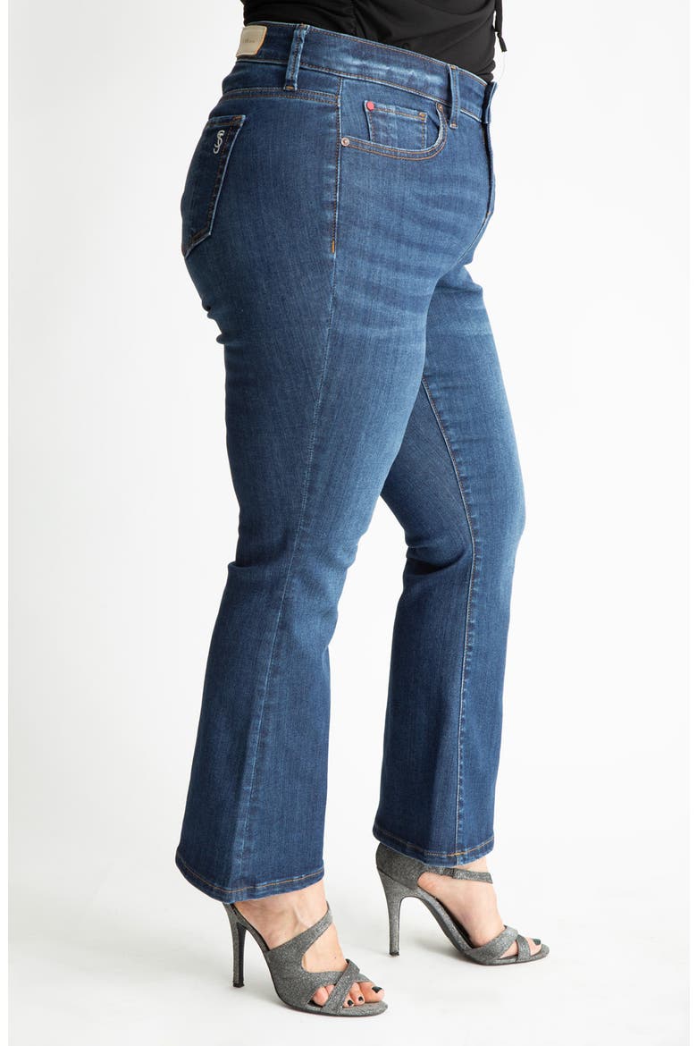 High Waist Ankle Flare Jeans, Alternate, color, LILY
