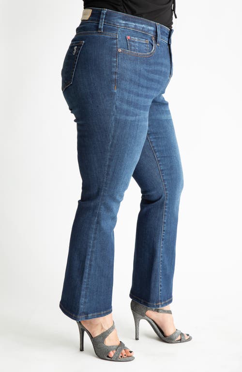 Slink Jeans High Waist Ankle Flare Jeans In Lily