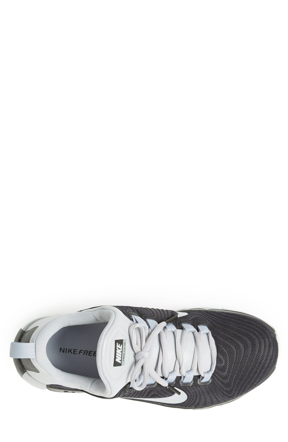 'Free 5.0 Trainer' Training Shoe, Alternate, color, BLACK/ GREY