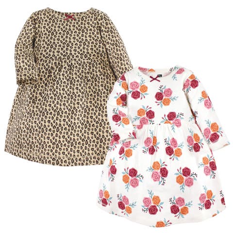 Two Pack of Long-Sleeve Dress (Toddler, Little Kid & Big Kid)