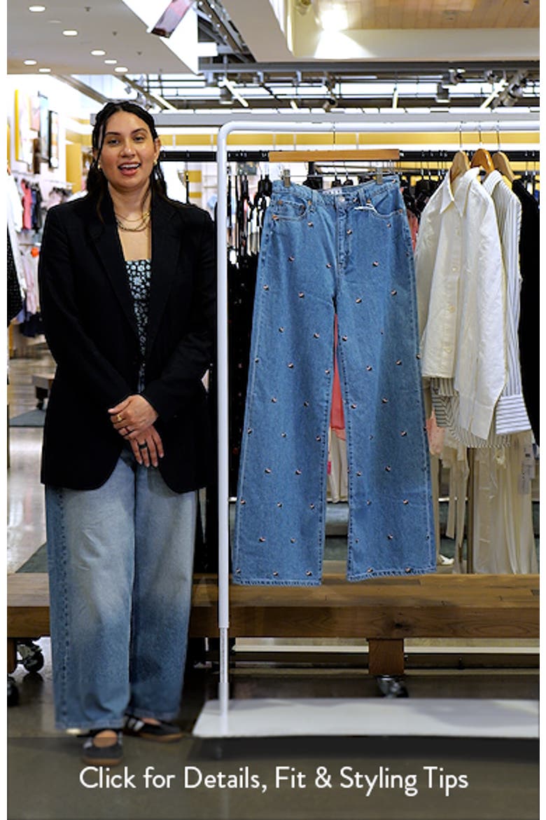 Farout Embroidered Wide Leg Jeans video