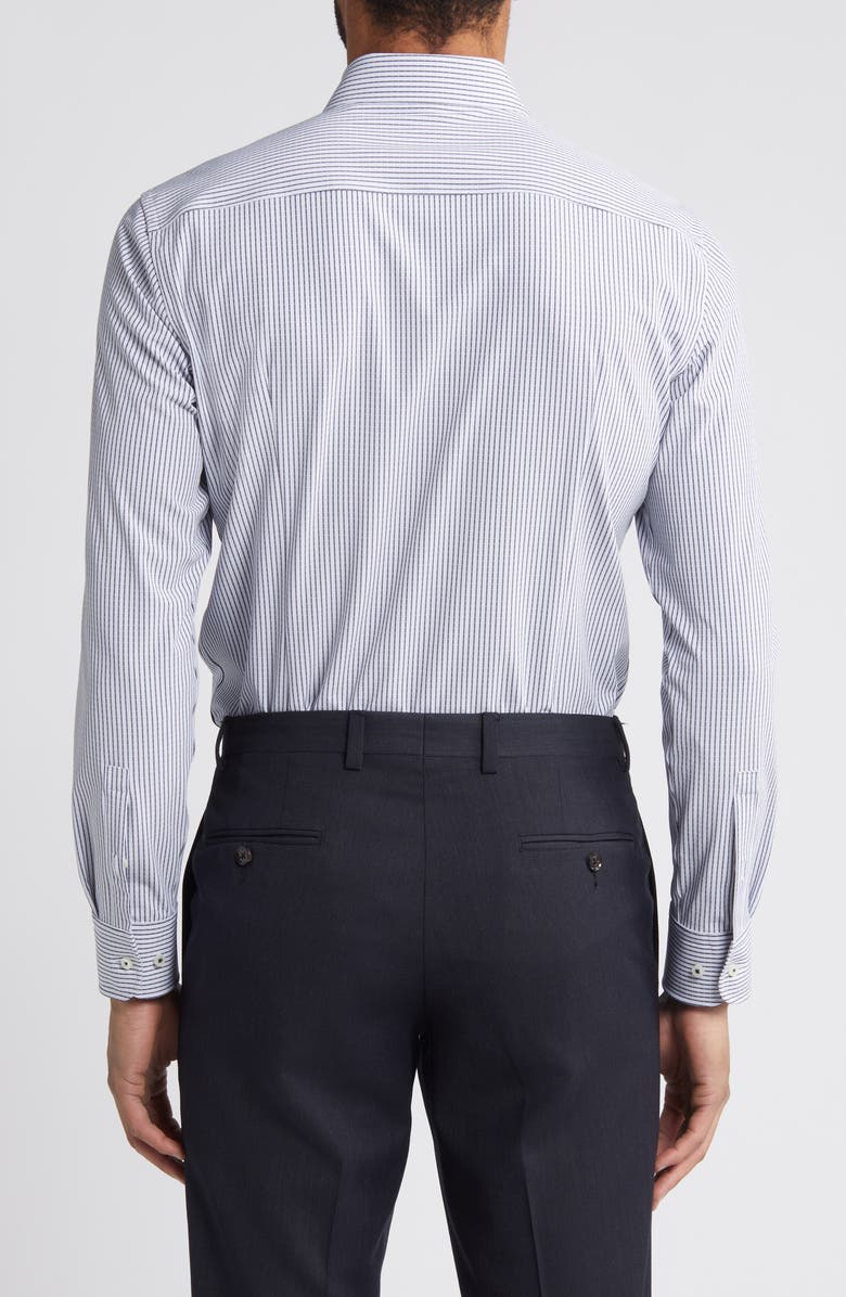 BOSS Hank Slim Fit Stripe Stretch Dress Shirt, Alternate, color,