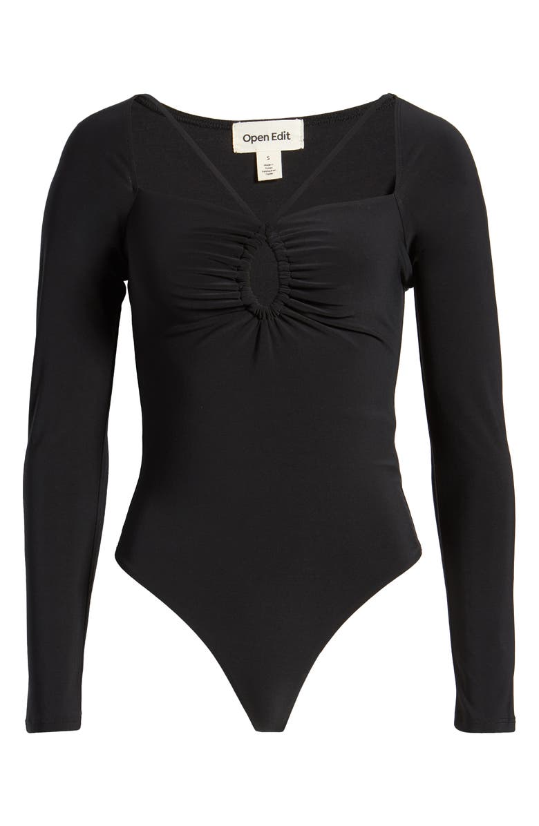 Open Edit Keyhole Bodysuit, Alternate, color,