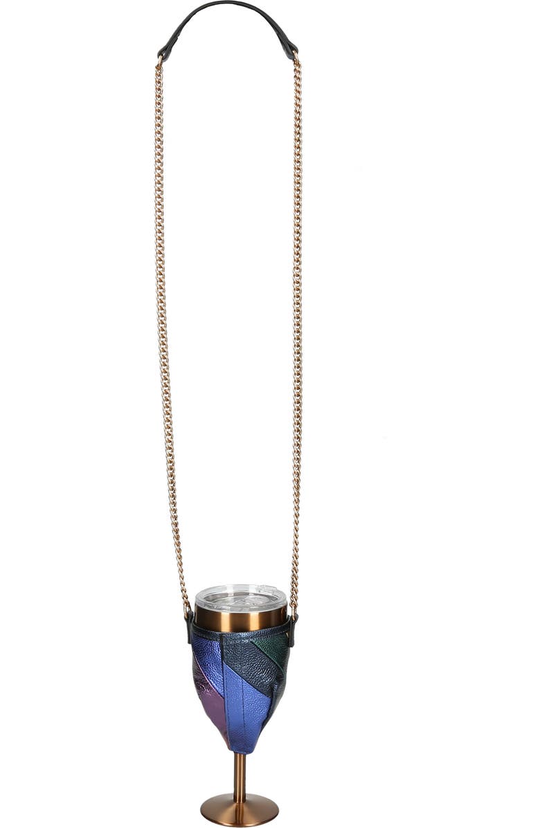 Kurt Geiger London Wine Glass Holder Bag, Alternate, color,