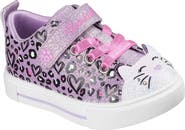 SKECHERS Kids' Twinkle Sparks Meow Sneaker