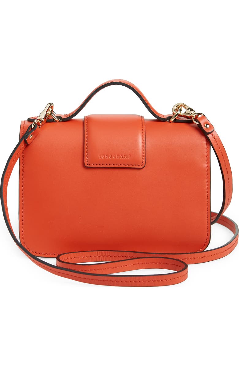 Longchamp Box Trot Extra Small Crossbody Bag, Alternate, color, Orange