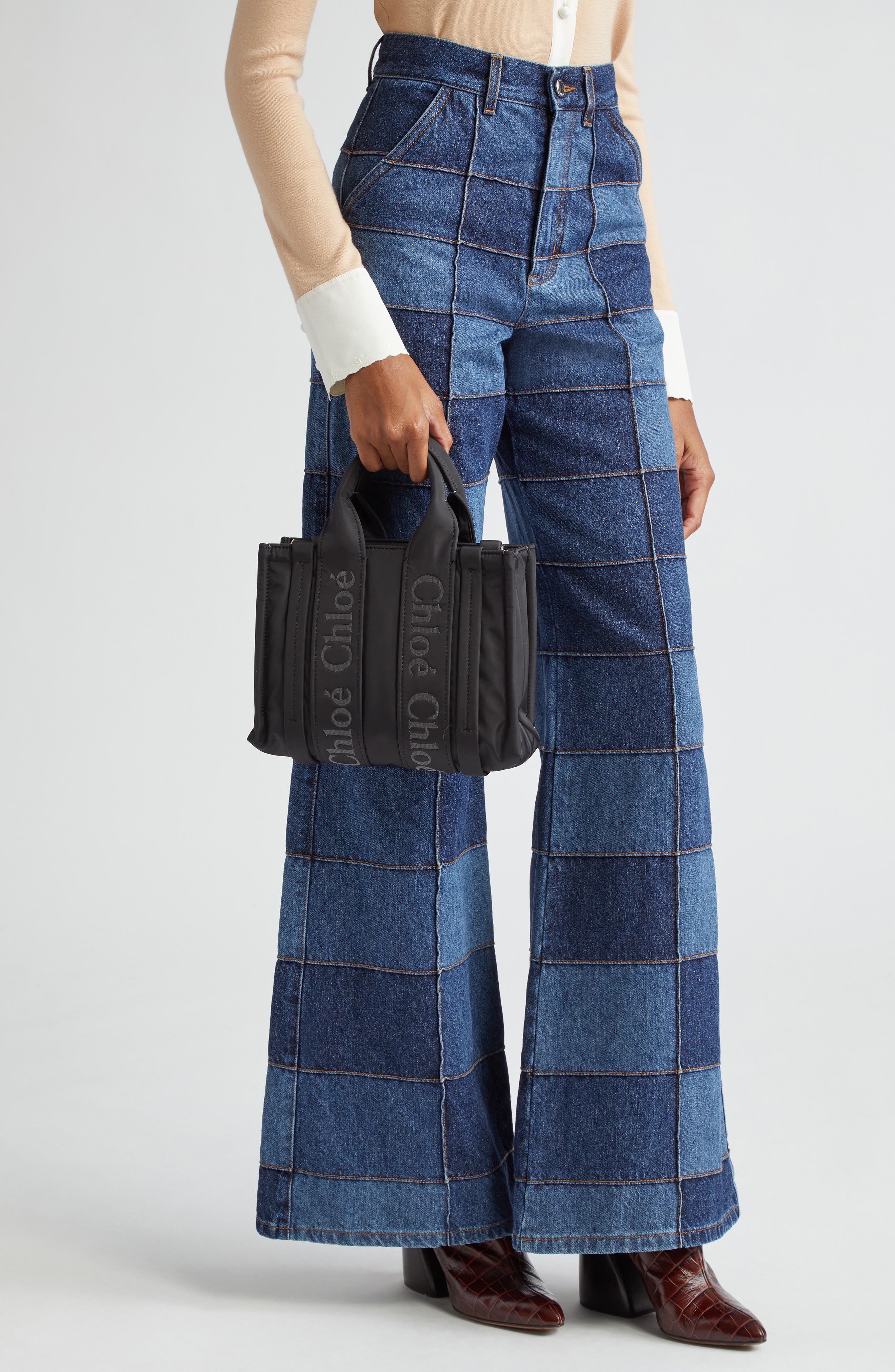 Chloé Small Woody Tote, Alternate, color, 