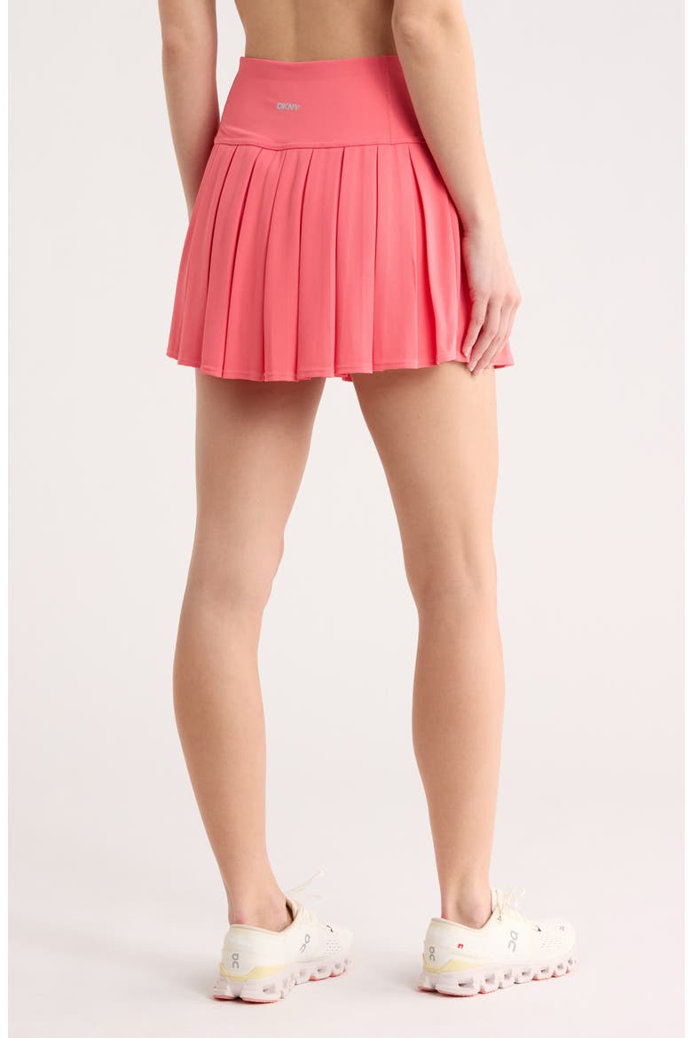 Court Piqué Pleated Tennis Skort, Alternate, color, SUNKISSED