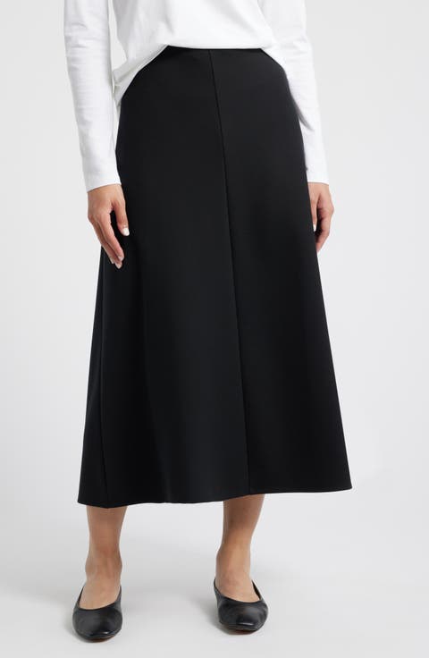 Midi A-Line Skirt (Petite)