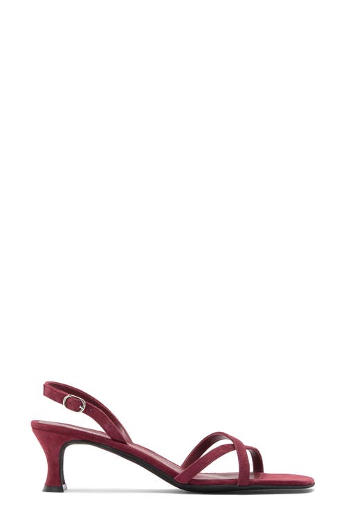 Jeffrey Campbell Chrissy Slingback Sandal In Purple