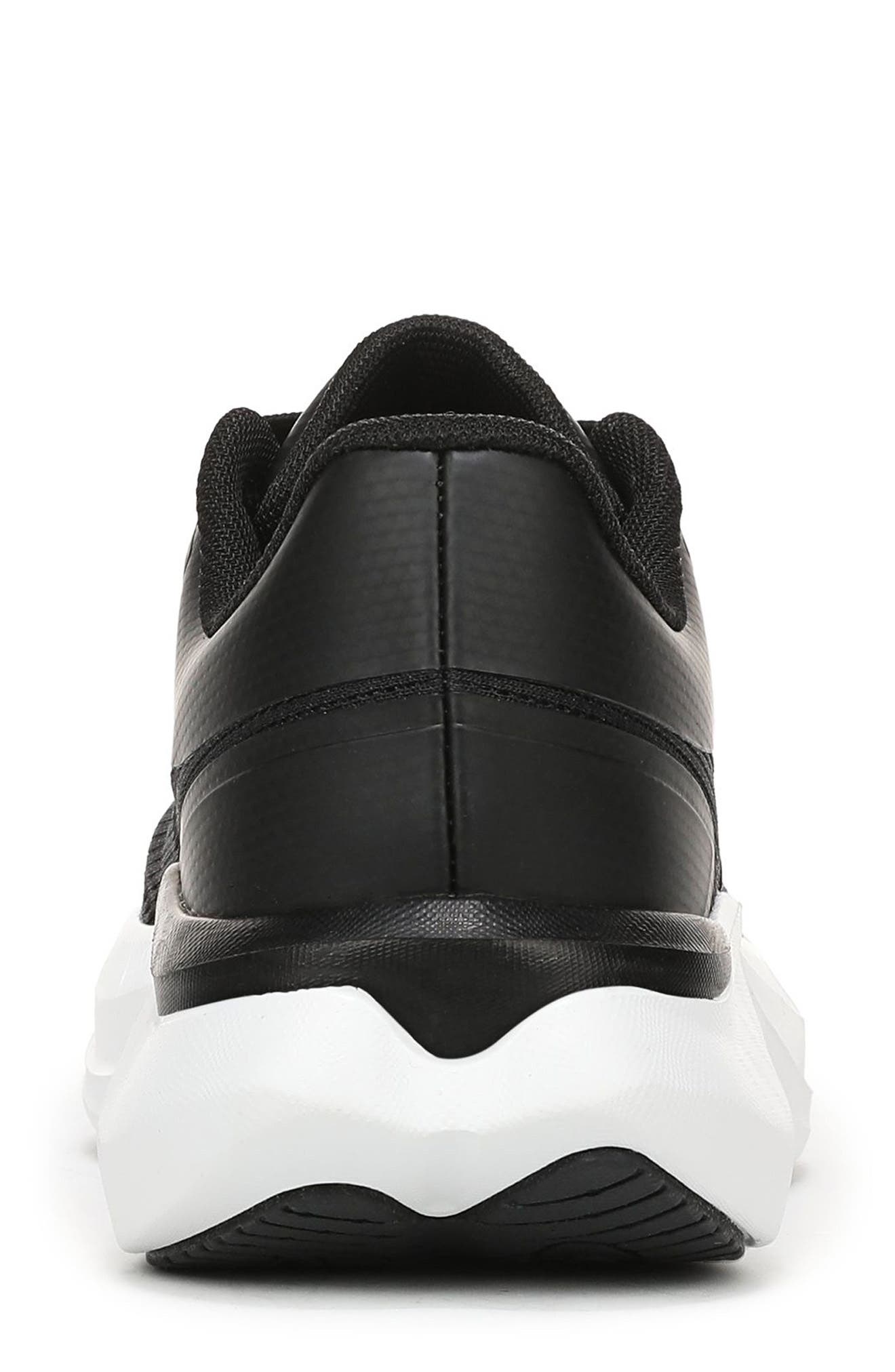 Convoy Walking Sneaker, Alternate, color, BLACK MESH