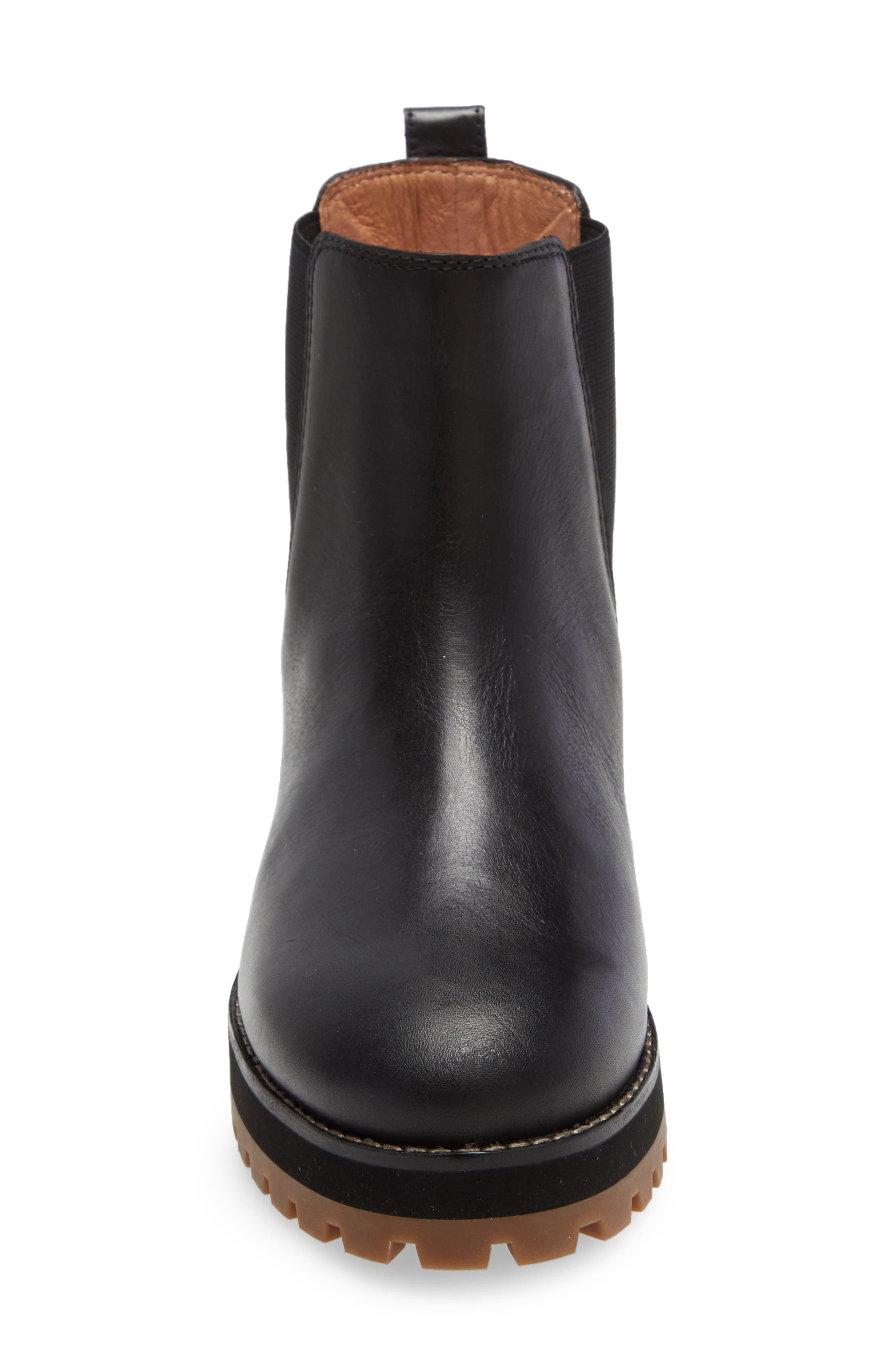 Ivy Chelsea Boot, Alternate, color, TRUE BLACK