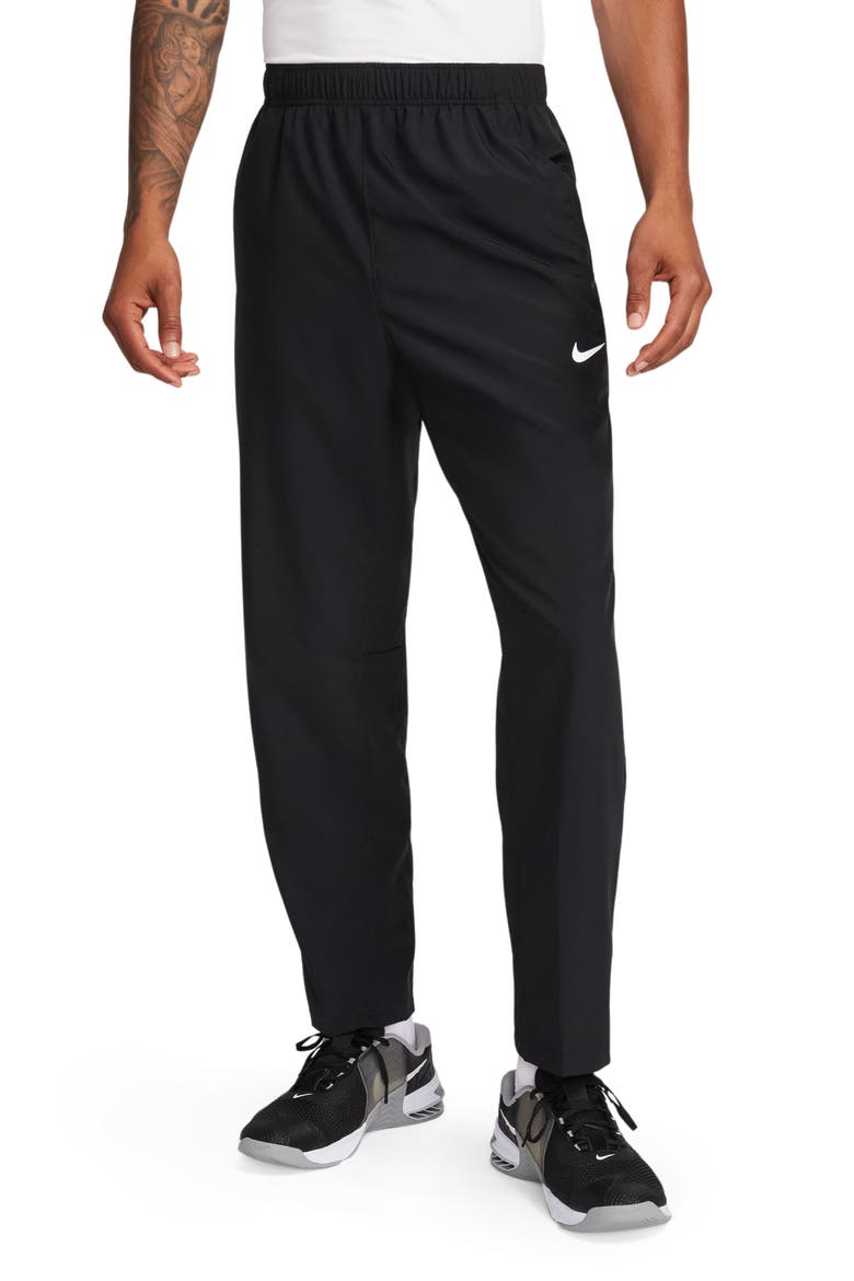 Form Dri-FIT Versatile Pants, Main, color, BLACK/ SILVER