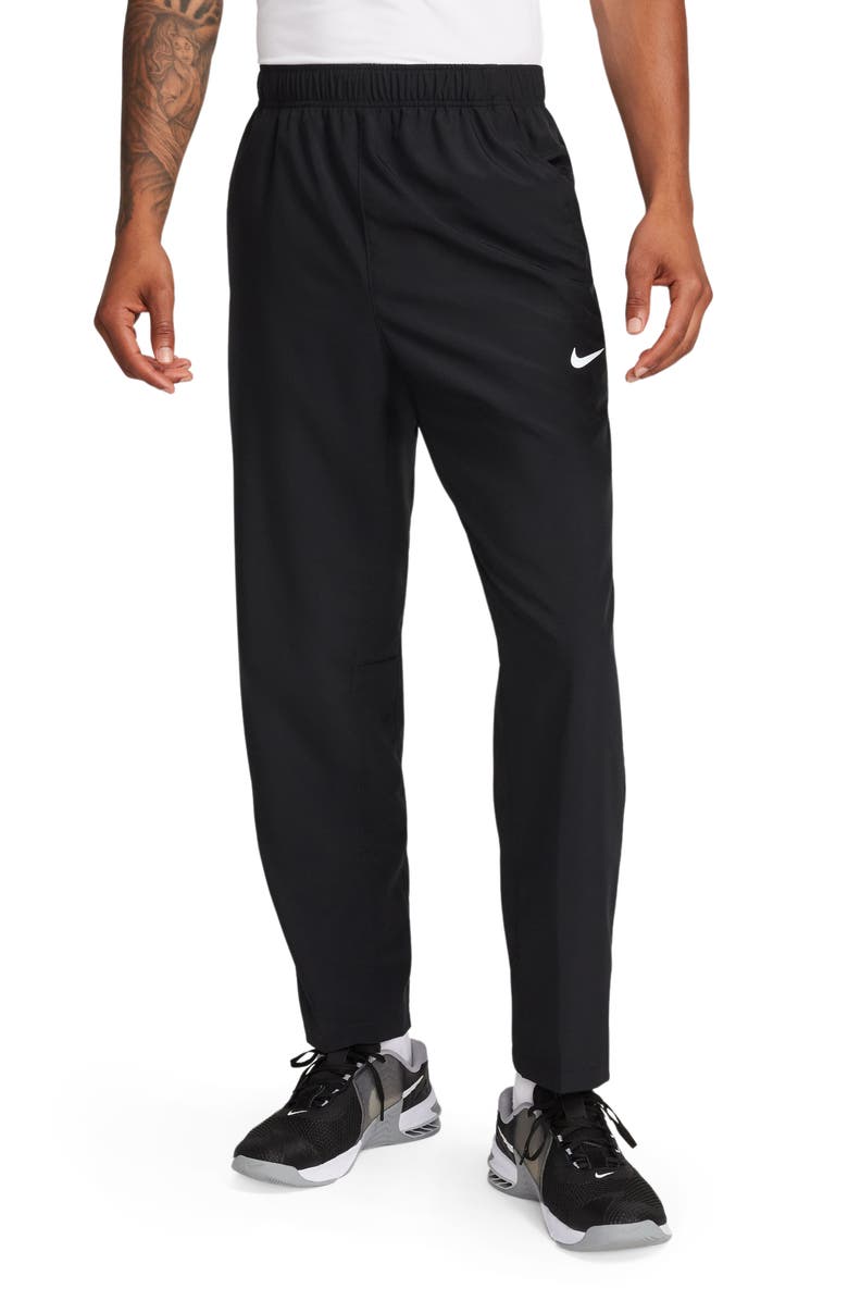 Nike Form Dri-FIT Versatile Pants, Main, color, Black/ Silver