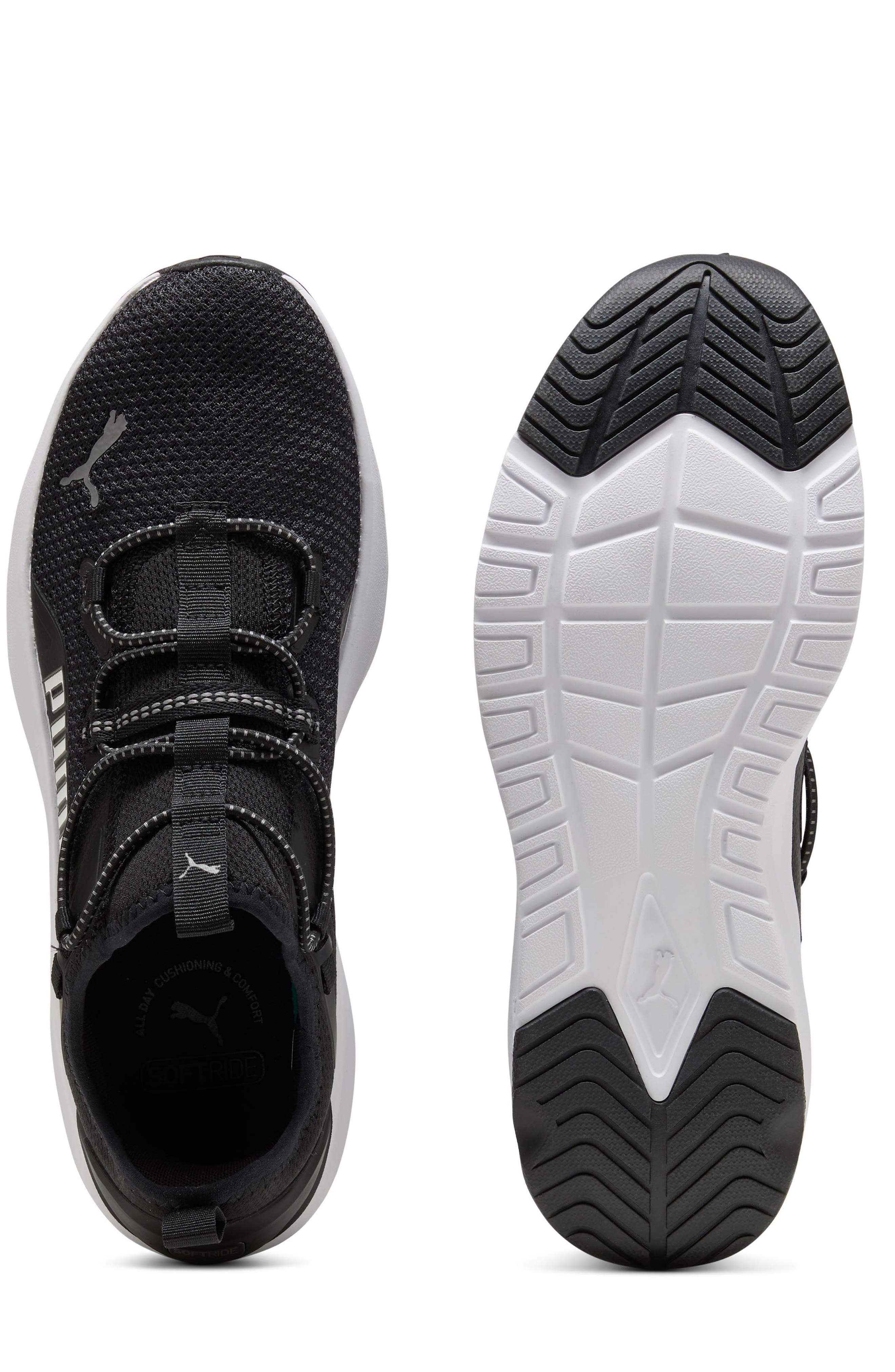 Softride Rift Bold 3 Running Shoe, Alternate, color, PUMA BLACK/ DARK GRAY/ WHITE