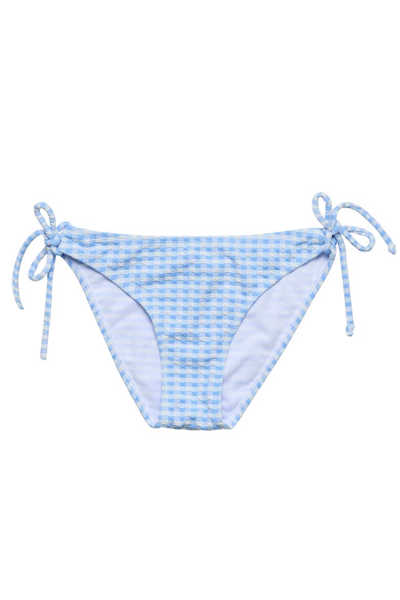 Women's Seaside Gingham Bikini Bottom, Main, color, Seaside Gingham