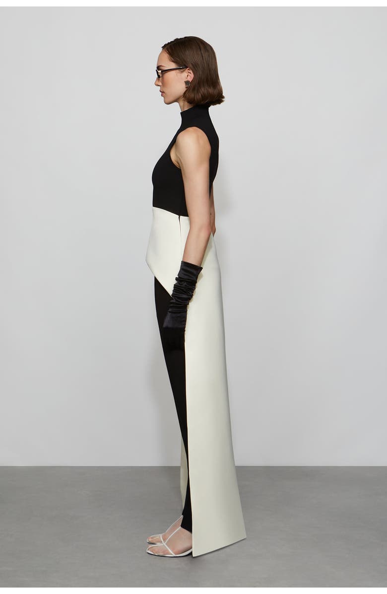 Et Ochs Beckett Knit Combo Top, Alternate, color, Black/Ivory